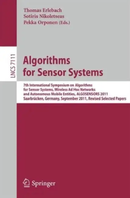 Cover of Algorithms for Sensor Systems