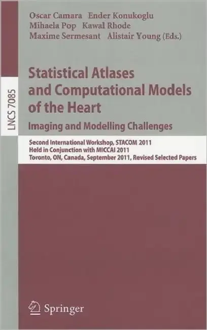 Cover of Statistical Atlases and Computational Models of the Heart