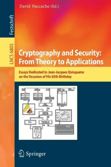 Cover of Cryptography and Security