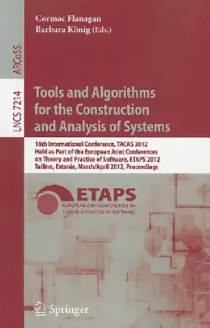 Cover of Tools and Algorithms for the Construction and Analysis of Systems