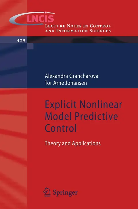 Cover of Explicit Nonlinear Model Predictive Control