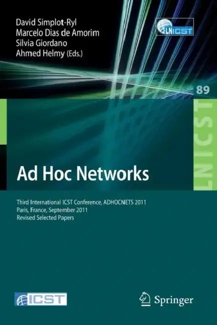 Cover of AD Hoc Networks