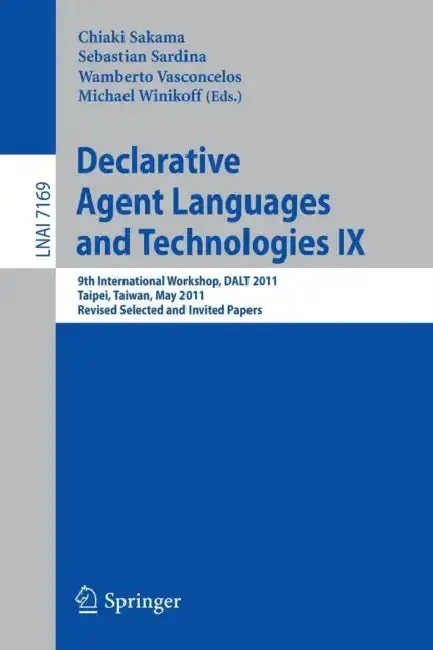 Cover of Declarative Agent Languages and Technologies IX