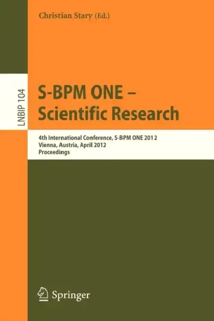 Cover of S-BPM One - Scientific Research