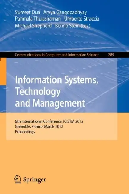 Cover of Information Systems, Technology and Management