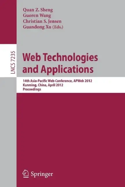 Cover of Web Technologies and Applications