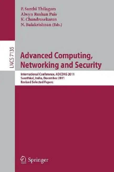 Cover of Advanced Computing, Networking and Security