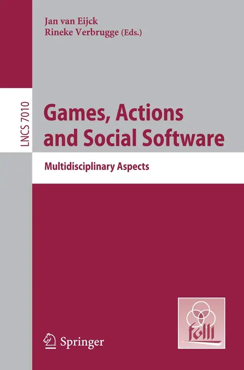 Cover of Games, Actions, and Social Software
