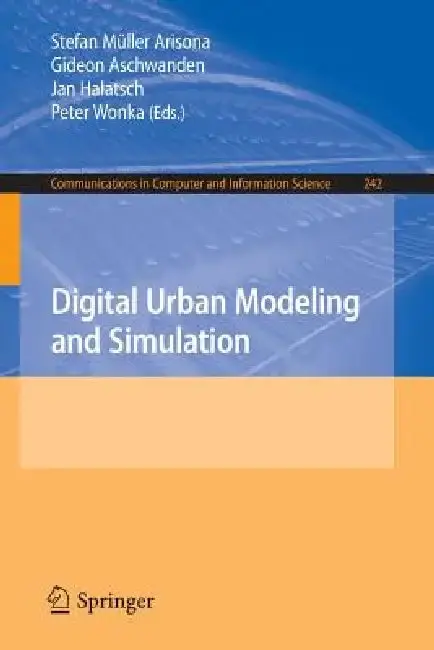 Cover of Digital Urban Modeling and Simulation