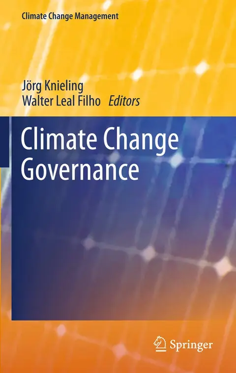 Cover of Climate Change Governance