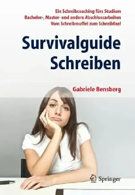 Cover of Survivalguide Schreiben