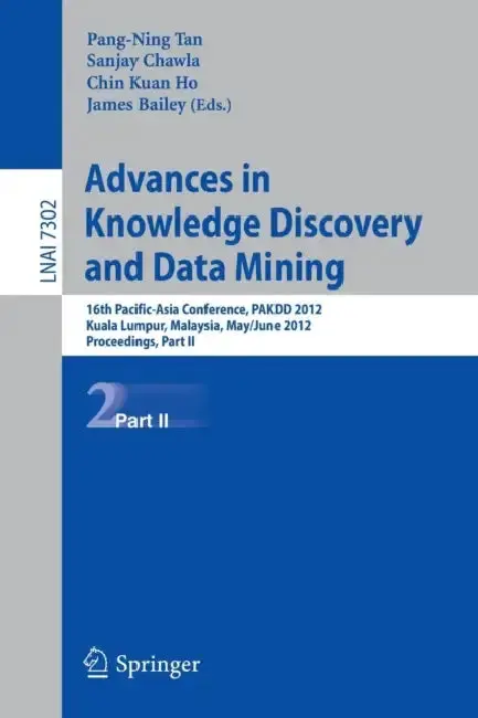 Cover of Advances in Knowledge Discovery and Data Mining, Part II