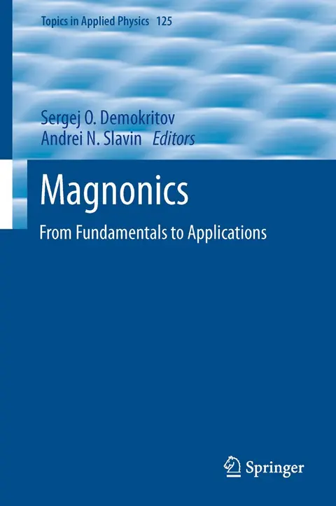 Cover of Magnonics