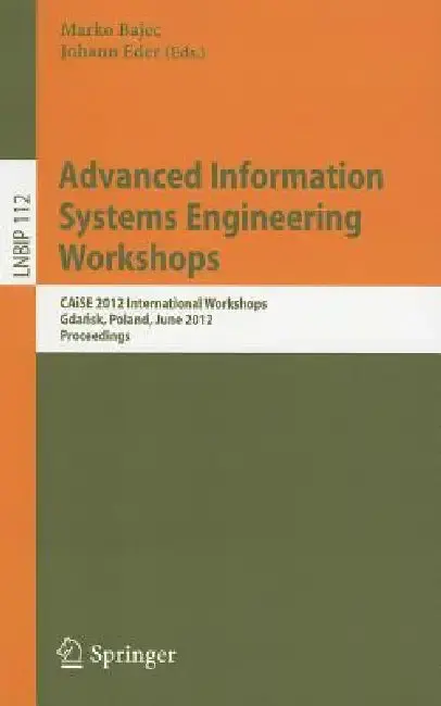 Cover of Advanced Information Systems Engineering Workshops