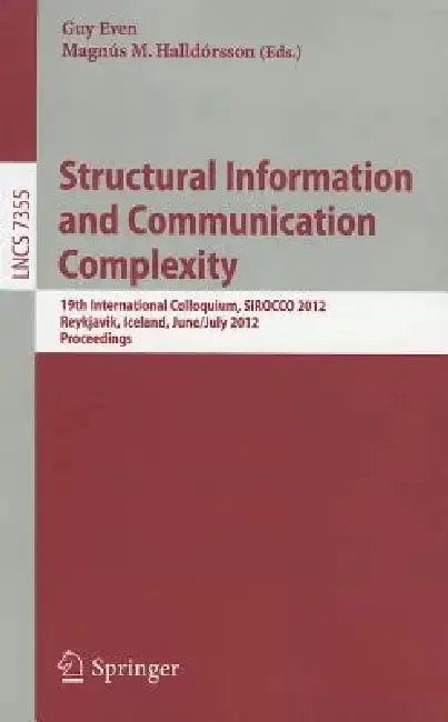 Cover of Structural Information and Communication Complexity