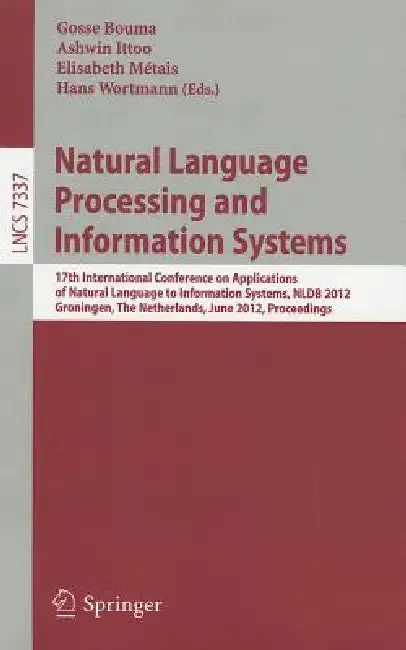 Cover of Natural Language Processing and Information Systems