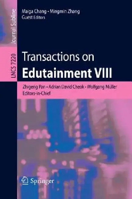 Cover of Transactions on Edutainment VIII