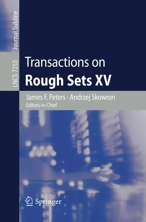 Cover of Transactions on Rough Sets XV