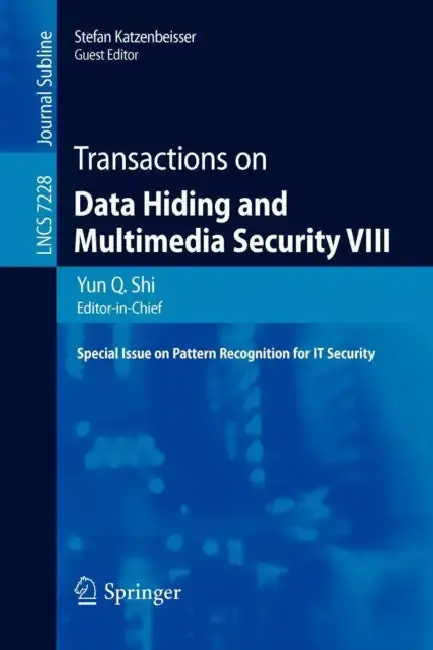 Cover of Transactions on Data Hiding and Multimedia Security VIII