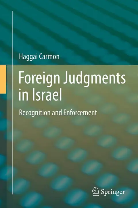 Cover of Foreign Judgments in Israel