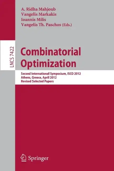 Cover of Combinatorial Optimization