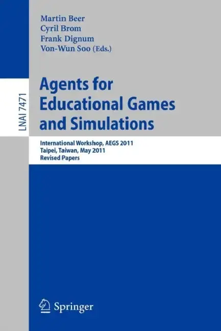 Cover of Agents for Educational Games and Simulations