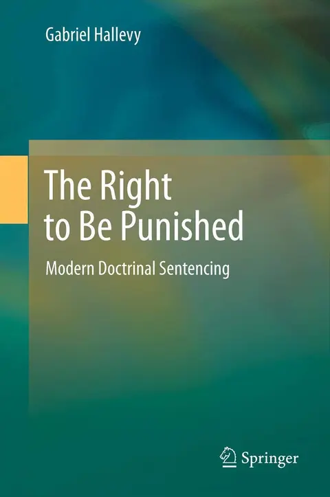 Cover of The Right to Be Punished