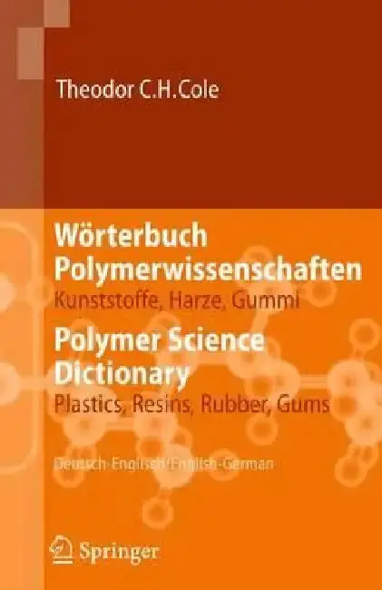 Cover of Wörterbuch Polymerwissenschaften/Polymer Science Dictionary