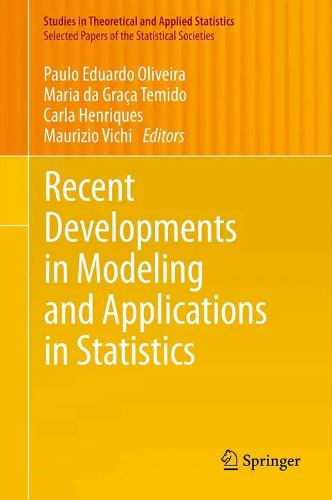 Cover of Recent Developments in Modeling and Applications in Statistics
