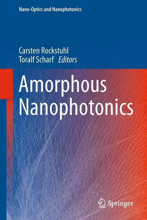 Cover of Amorphous Nanophotonics