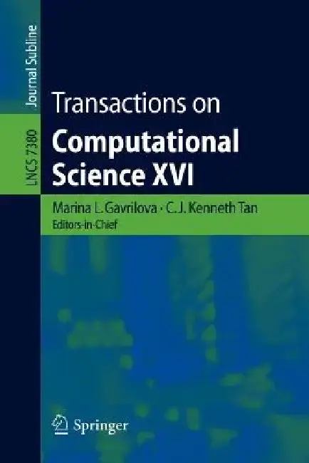 Cover of Transactions on Computational Science XVI