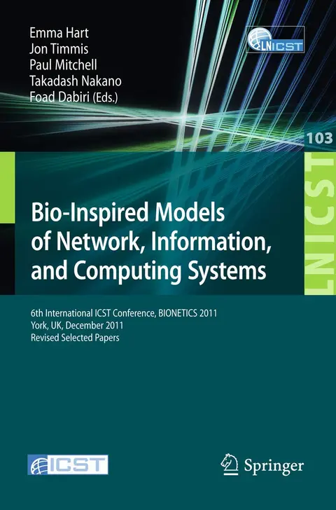 Cover of Bio-Inspired Models of Network, Information, and Computing Systems