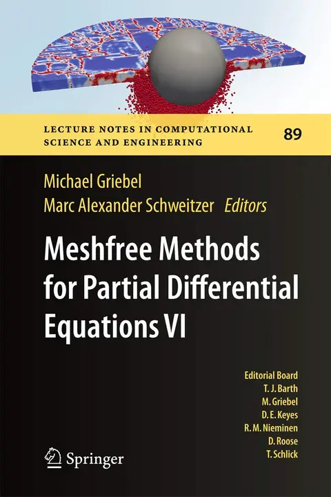 Cover of Meshfree Methods for Partial Differential Equations VI