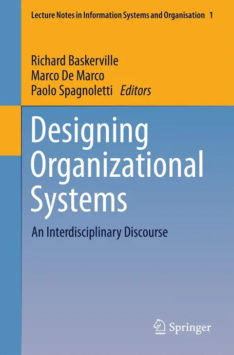 Cover of Designing Organizational Systems