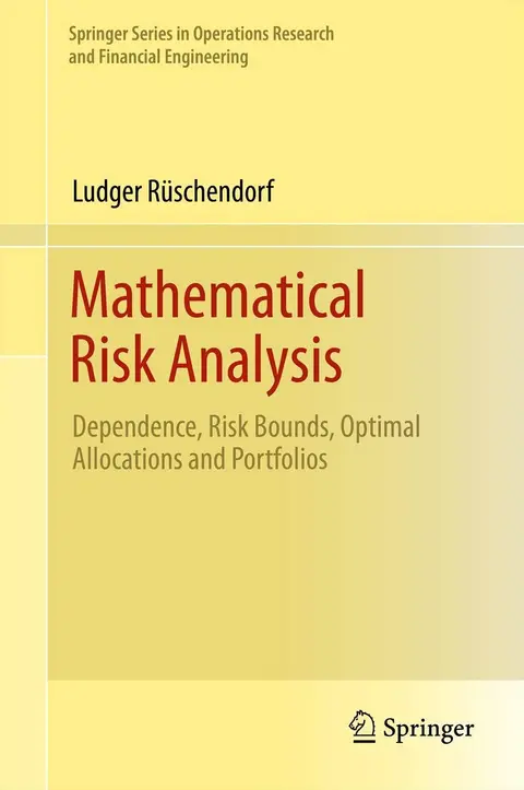 Cover of Mathematical Risk Analysis