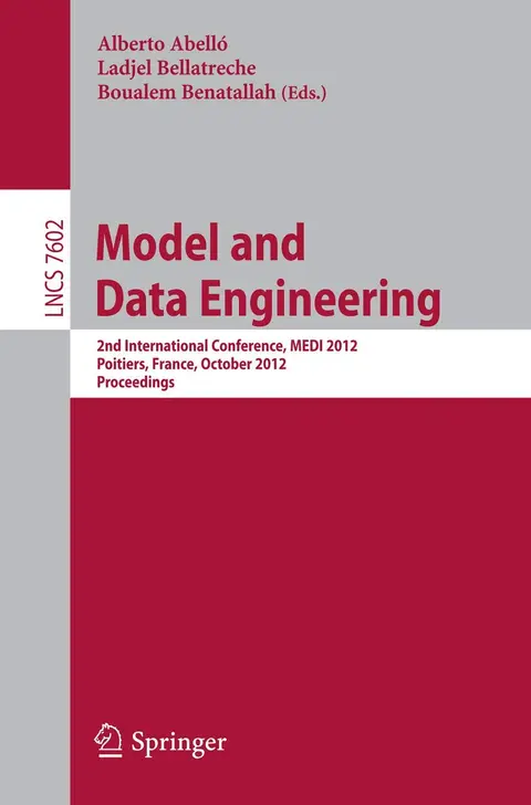Cover of Model and Data Engineering