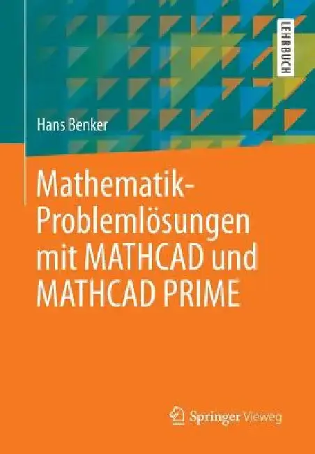Cover of Mathematik-Problemlösungen Mit MathCAD Und MathCAD Prime
