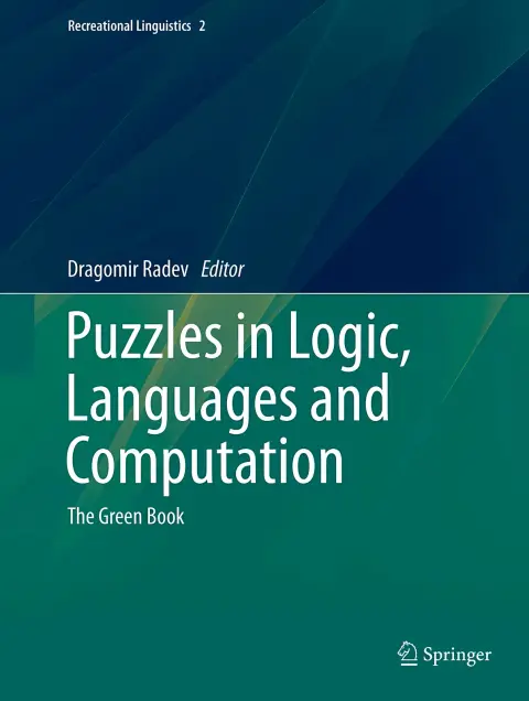 Cover of Puzzles in Logic, Languages and Computation