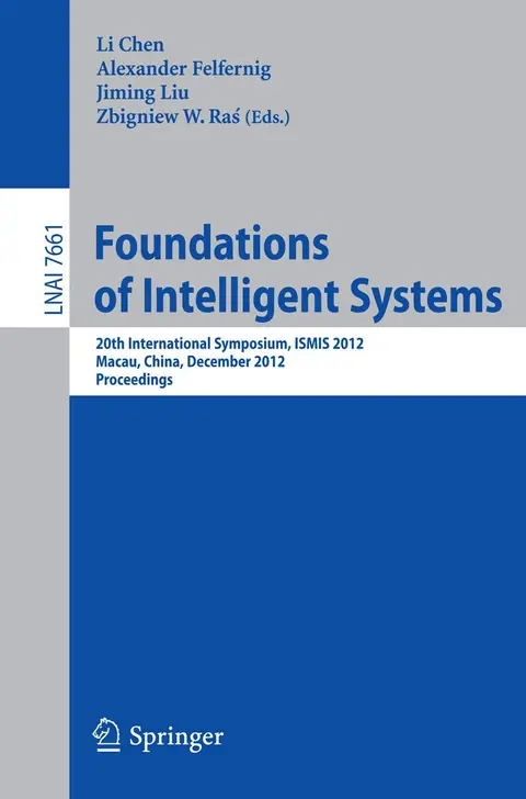 Cover of Foundations of Intelligent Systems