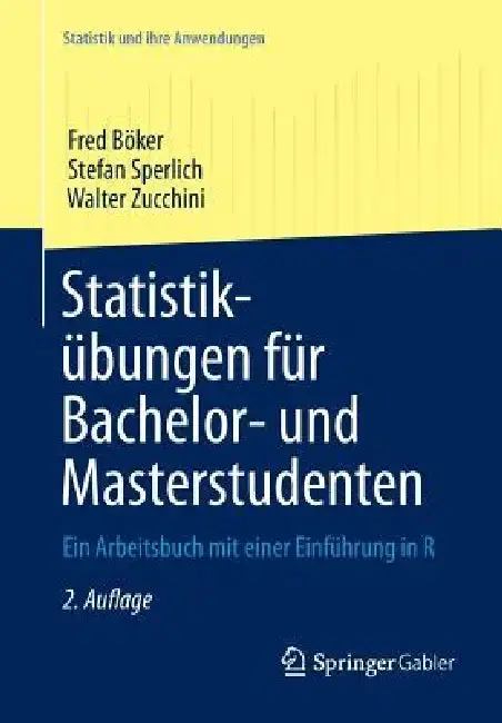 Cover of Statistikübungen Für Bachelor- Und Masterstudenten
