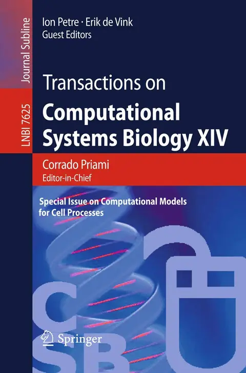Cover of Transactions on Computational Systems Biology XIV