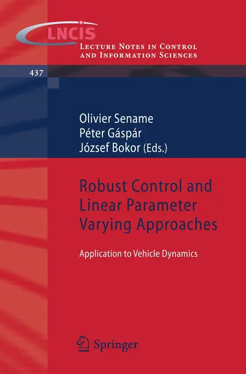 Cover of Robust Control and Linear Parameter Varying Approaches
