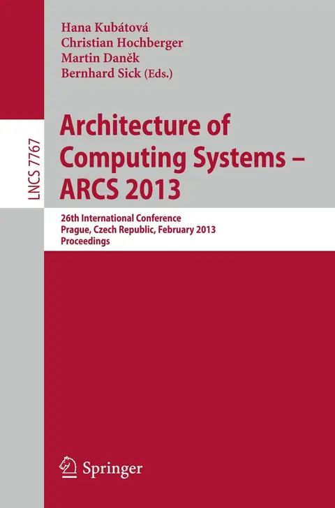 Cover of Architecture of Computing Systems -- ARCS 2013