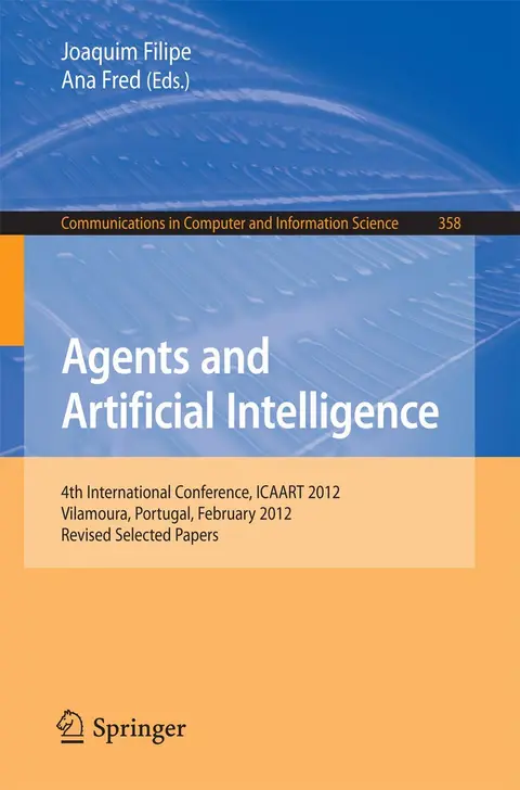 Cover of Agents and Artificial Intelligence
