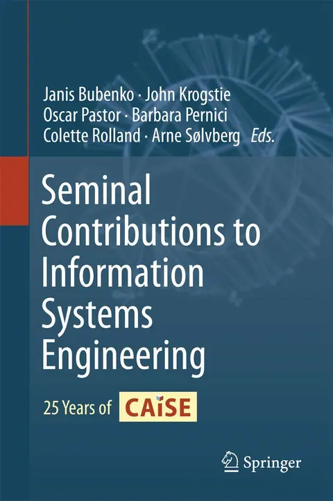 Cover of Seminal Contributions to Information Systems Engineering