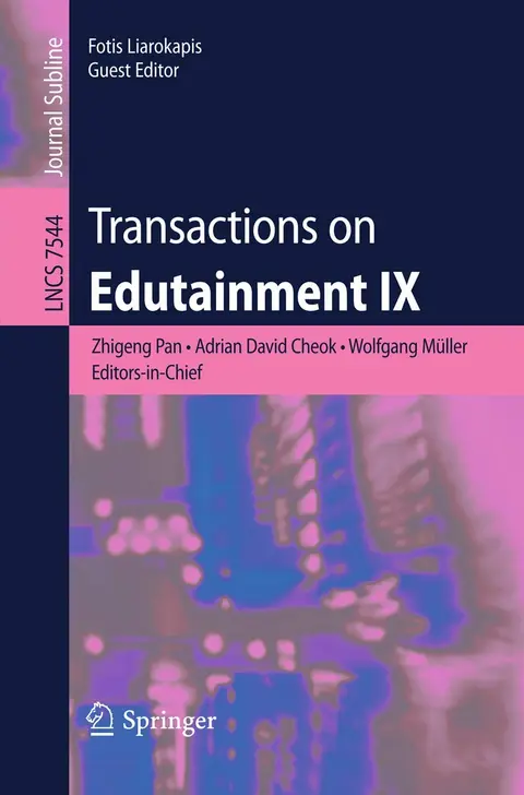 Cover of Transactions on Edutainment IX
