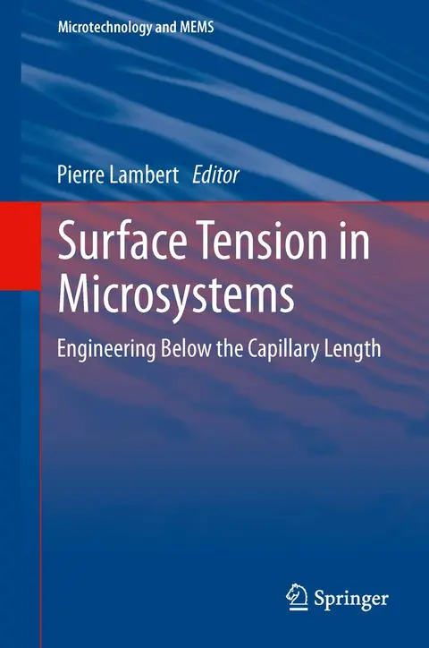 Cover of Surface Tension in Microsystems