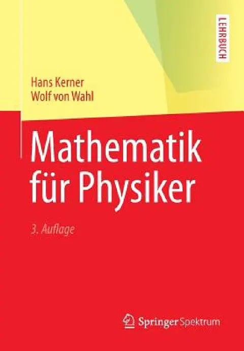 Cover of Mathematik Für Physiker