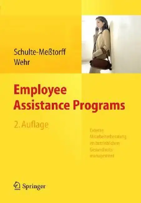 Cover of Employee Assistance Programs