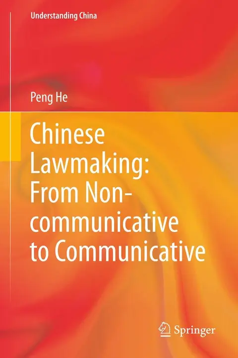 Cover of Chinese Lawmaking